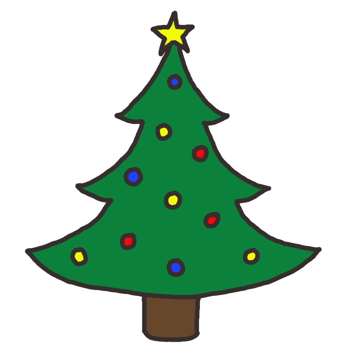 clip art christmas trees pictures - photo #15